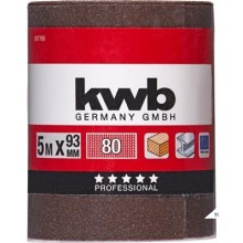 KWB Sliprulle 5M Corundum 93mm K 80