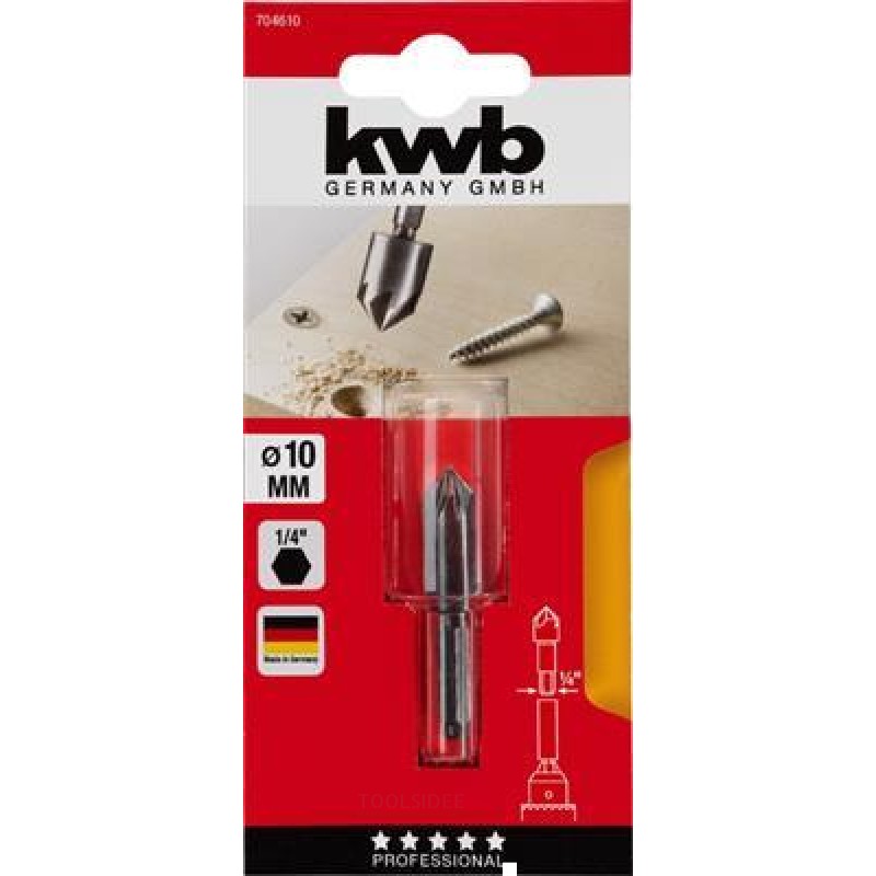KWB Upotuslevy Ws 6 Edge 10mm Zb
