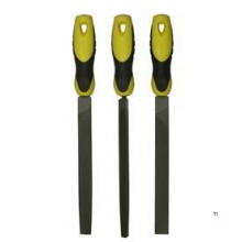 Stanley file set half-round smooth 200 mm 3-piece.