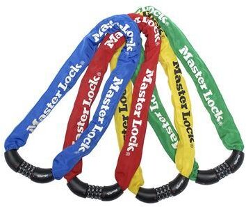 MasterLock Kædelås, 4 cifre, 90 cm, farve