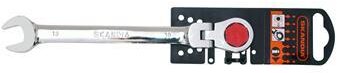 Skandia Fleksibel skraldenøgle 13mm ZB Skandia Fleksibel skraldenøgle 13mm ZB