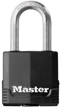 MasterLock Hængelås, Excell, 50mm, O9mm, sort MasterLock Hængelås, Excell, 50mm, O9mm, sort