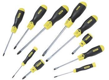 Stanley Cushiongrip Schroevendraaierset 10-delig
