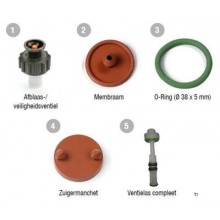 Gloria viton ombouwset Prima 3 enPrima 5