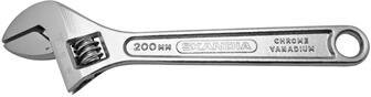 Skandia Schraubenschlüssel 200mm chrom ZB