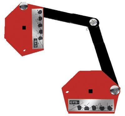 GYS Lasmagneet, dubbel scharnierend