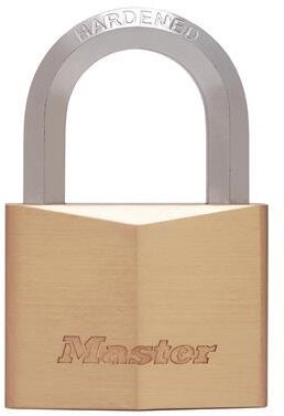 Cadenas MasterLock, plein laiton 40mm - O7.5mm