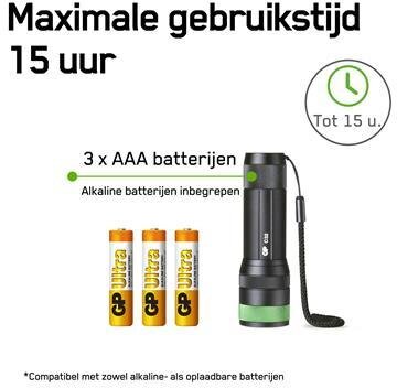 GP Flashlight C32 300lumen 3X AAA
