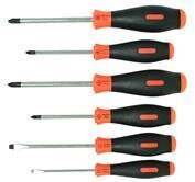 Skandia Screwdriver set 2 comp. 6pcs Skandia Screwdriver set 2 comp. 6pcs