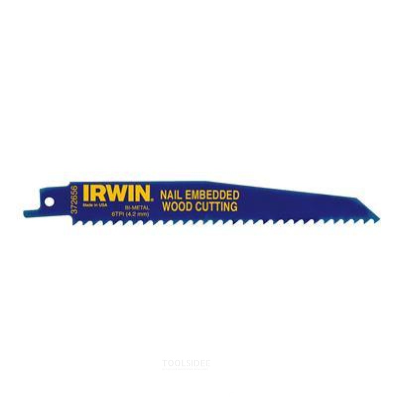 Irwin-sahanterän puunaulat 656R/150mm/6TPI/5st