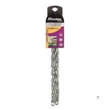 MasterLock kæde, stål med vinyl, 6mm, 1m