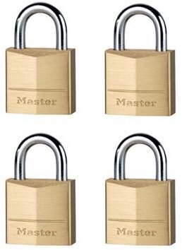 MasterLock 4 hængelåse 20 mm med samme tastatur MasterLock 4 hængelåse 20 mm med samme tastatur