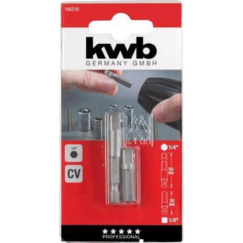 KWB Adapter set1-4 30-50 2-Del, Zb