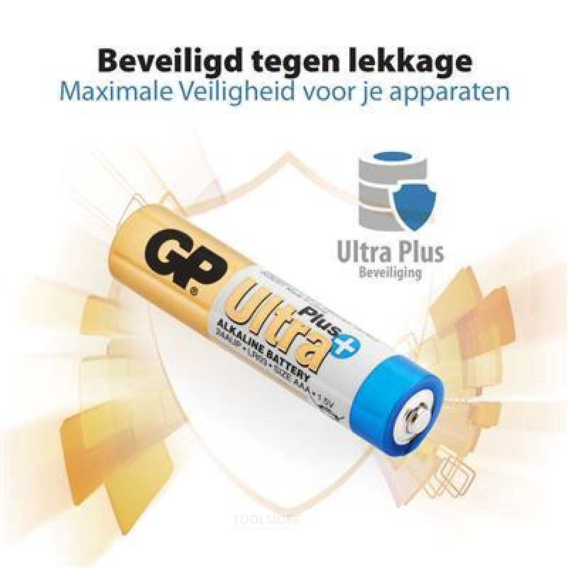GP AAA Batterie Alkaline Ultra Plus 1,5 V 4 Stück