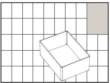 Raaco Insatsbox 80 BA7-1, lös