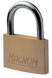 MasterLock Hänglås, massiv mässing, 20mm