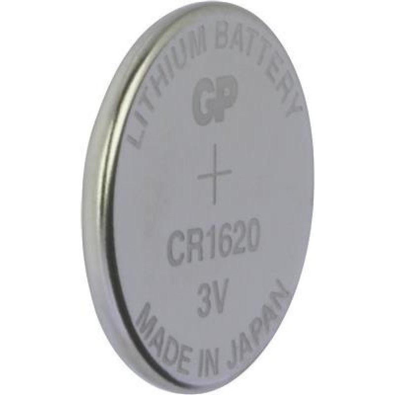 GP CR1620 Pile bouton Lithium 3V 1pc 