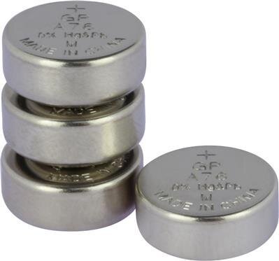 GP 76A Alkaline button cell 1,5V 4pcs
