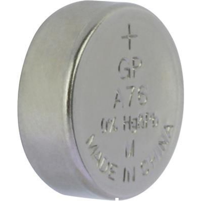 Pila botón alcalina GP 76A 1,5V 4pcs