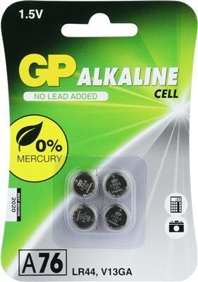 GP 76A Alkaline button cell 1,5V 4pcs