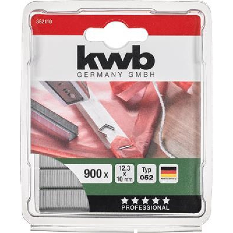 KWB 900Heftklammern Hart 052-C 10mm Zb
