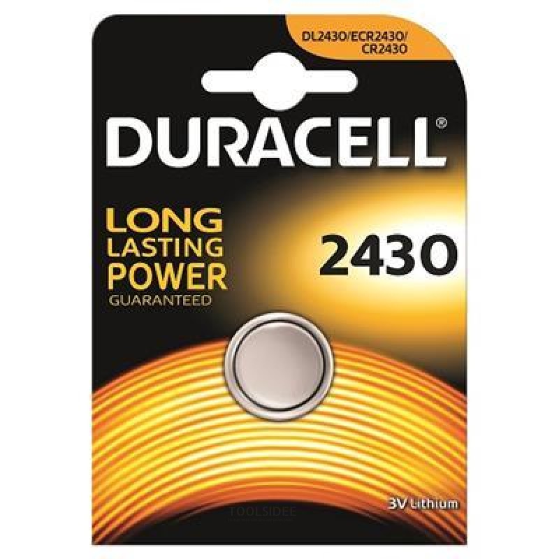 Duracell Coin Cell Battery 2430 1pc.