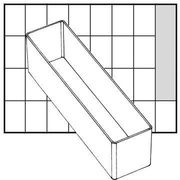 Raaco Inset box 55 A9-3, loose