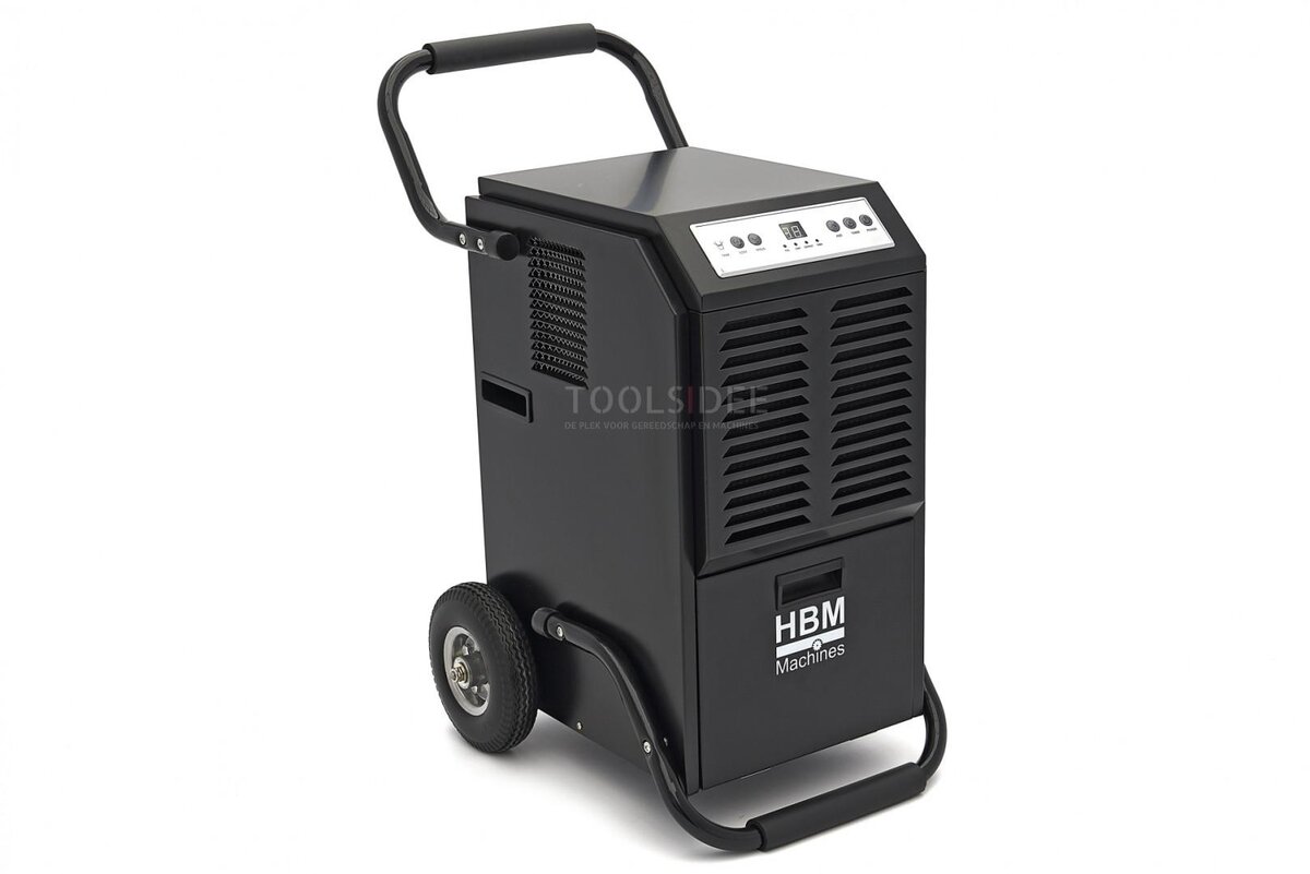 HBM 50 Professionele 650 Watt Bouwdroger, Luchtontvochtiger, Vochtvanger 50 Liter