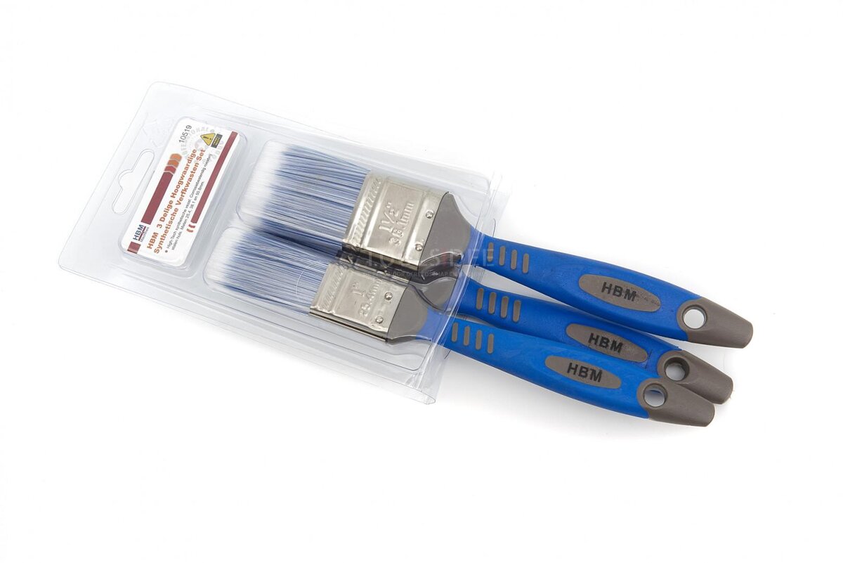 HBM 3 -delt syntetisk pensel i høj kvalitet