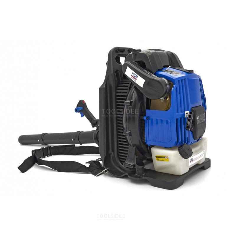Soffiatore per foglie a zaino a benzina a 4 tempi HBM Profi 76 cc