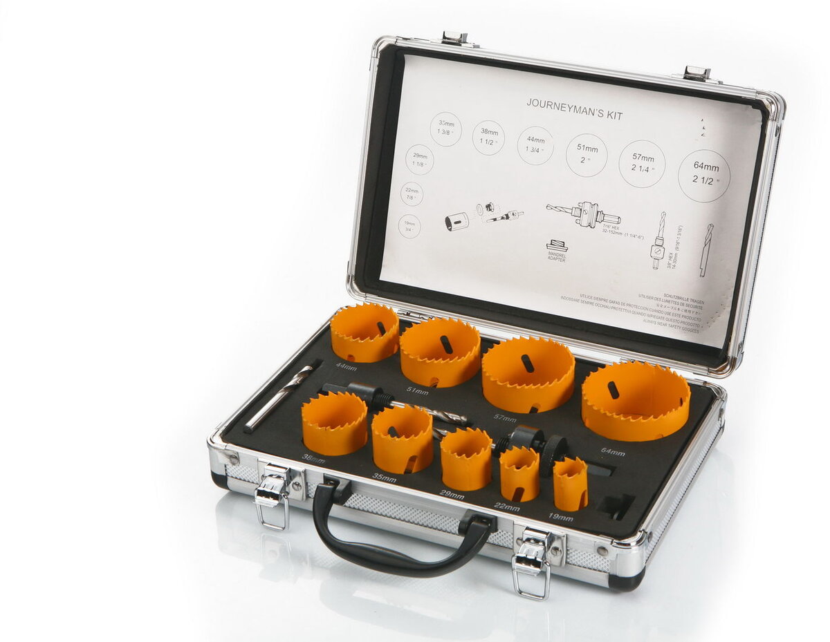 HBM 13 Delige Bi-Metaal Gatzagenset