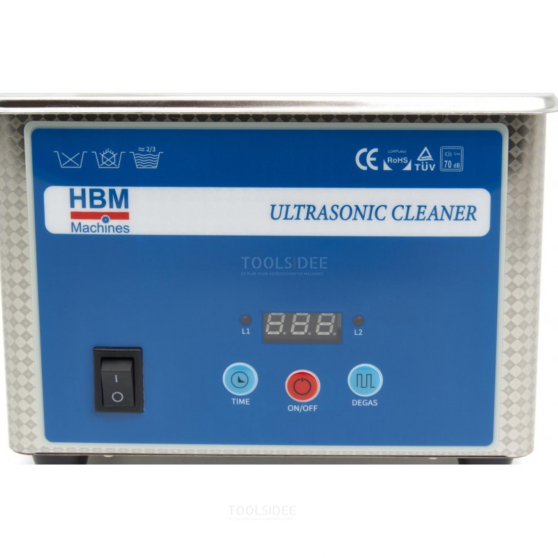 HBM 0,8 Liter Profi-Ultraschallreiniger