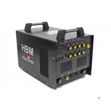 HBM TIG 200 AC / DC inverter med digitalt display og IGBT -teknologi