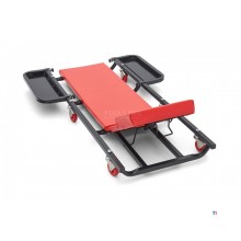 HBM Tapis inclinable mobile de mécanicien, tapis roulant de garage avec plateaux à outils HBM Tapis inclinable mobile de mécanicien, tapis roulant de garage avec plateaux à outils