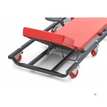 HBM Tapis inclinable mobile de mécanicien, tapis roulant de garage avec plateaux à outils HBM Tapis inclinable mobile de mécanicien, tapis roulant de garage avec plateaux à outils