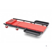 HBM Tapis inclinable mobile de mécanicien, tapis roulant de garage avec plateaux à outils HBM Tapis inclinable mobile de mécanicien, tapis roulant de garage avec plateaux à outils