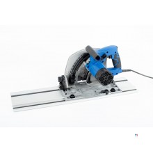 HBM 190 mm professionelle 1.400 Watt Tauchsäge, Linealsäge mit 2 x 700 mm Lineal