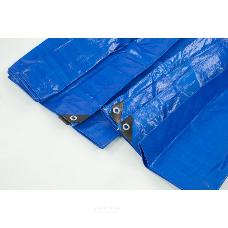 HBM PE UV -resistent presenning, konstruksjons presenning med aluminiums rustfrie seilringer