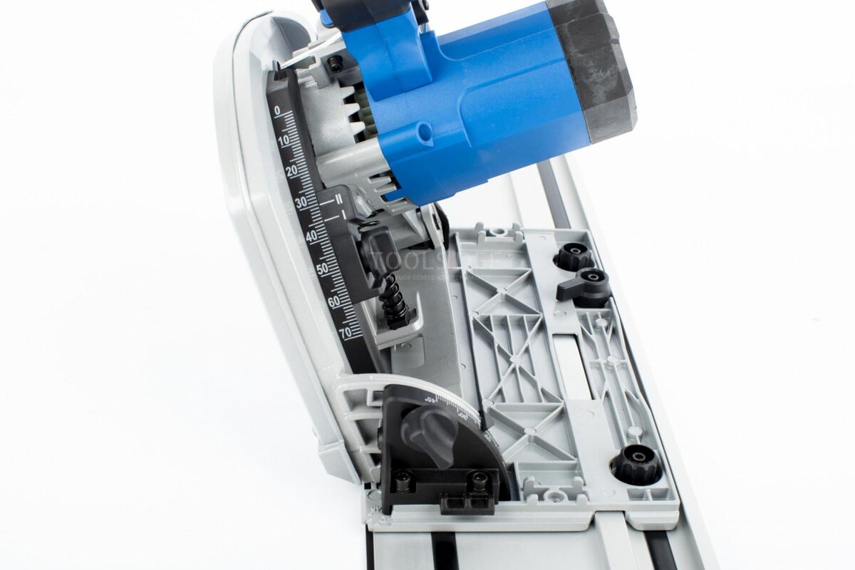 HBM 190 mm professionelle 1.400 Watt Tauchsäge, Linealsäge mit 2 x 700 mm Lineal