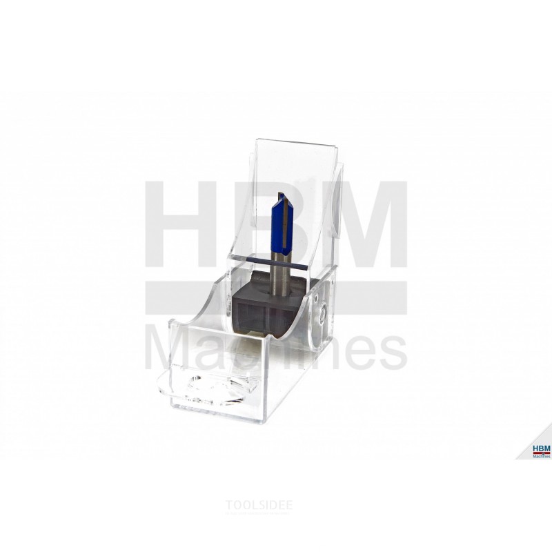 Fresa professionale HBM per scanalature hm 10 x 20 mm. modello dritto
