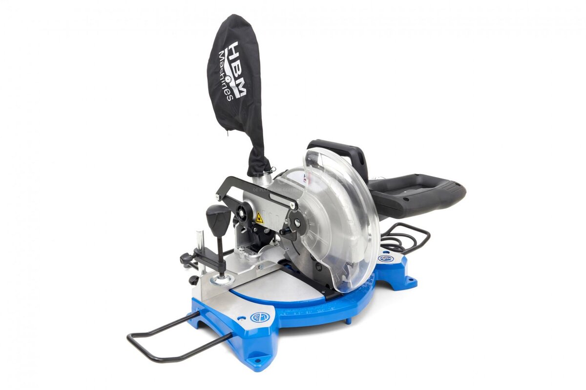 Troncatrice HBM 1500 Watt con laser 210 mm.