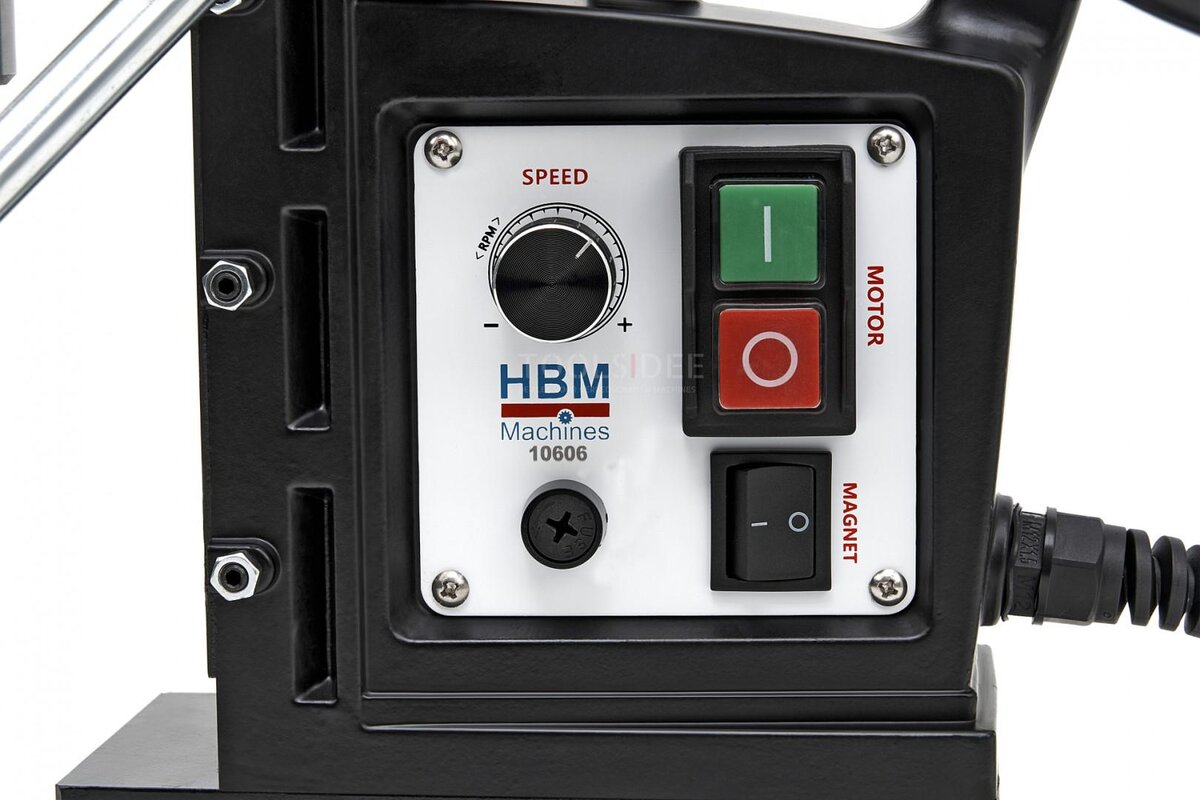 HBM 50 mm Professionele Magneetboormachine met Variabel Toerental