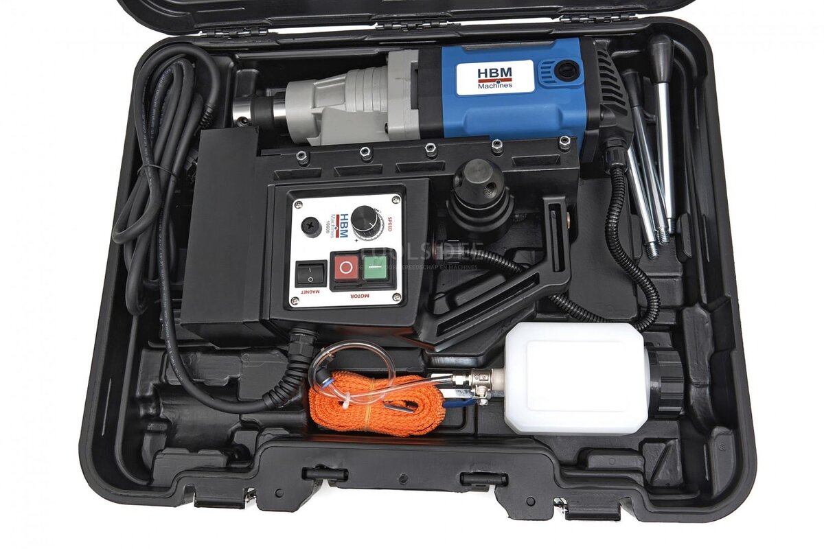 HBM 50 mm Professionele Magneetboormachine met Variabel Toerental
