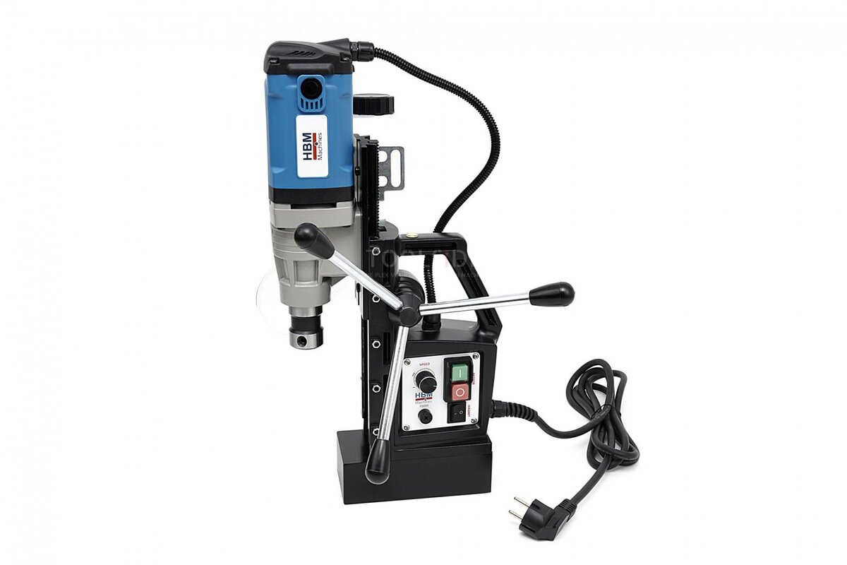 HBM 35 mm profesjonell magnetbor med variabel hastighet