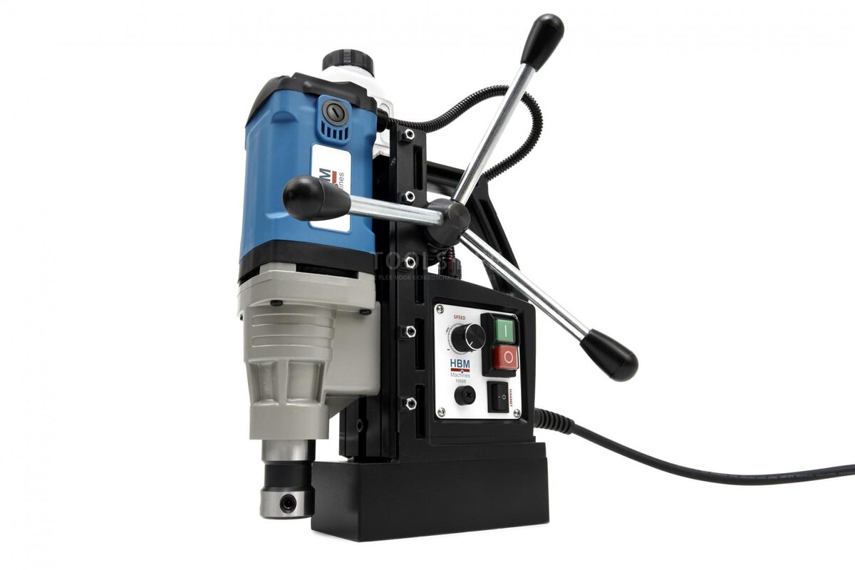 HBM 35 mm profesjonell magnetbor med variabel hastighet