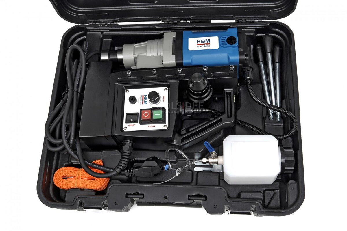 HBM 35 mm profesjonell magnetbor med variabel hastighet