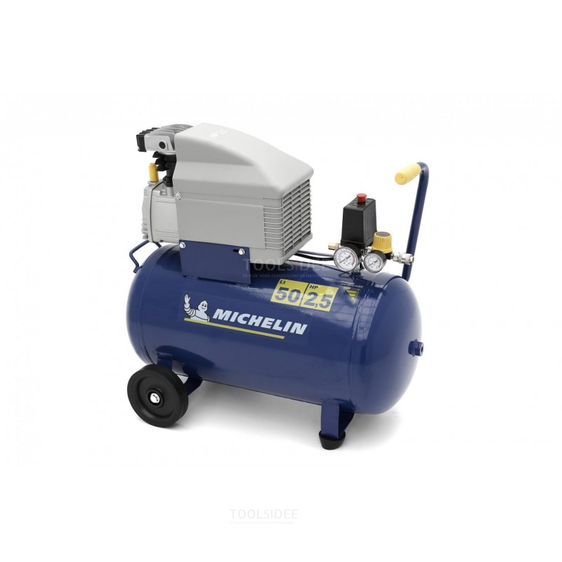 Michelin 2.5 HP Professional 50 Liter Compressor 10 Bar - 240 Liter Per Minute