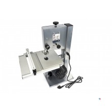 HBM 200 mm. Houtlintzaagmachine met Uitschuifbare en Kantelbare Zaagtafel