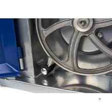 HBM 200 mm. Houtlintzaagmachine met Uitschuifbare en Kantelbare Zaagtafel