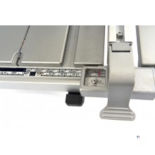 HBM 200 mm. Houtlintzaagmachine met Uitschuifbare en Kantelbare Zaagtafel